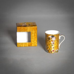 Gold Klimt Art Nouveau mug gift